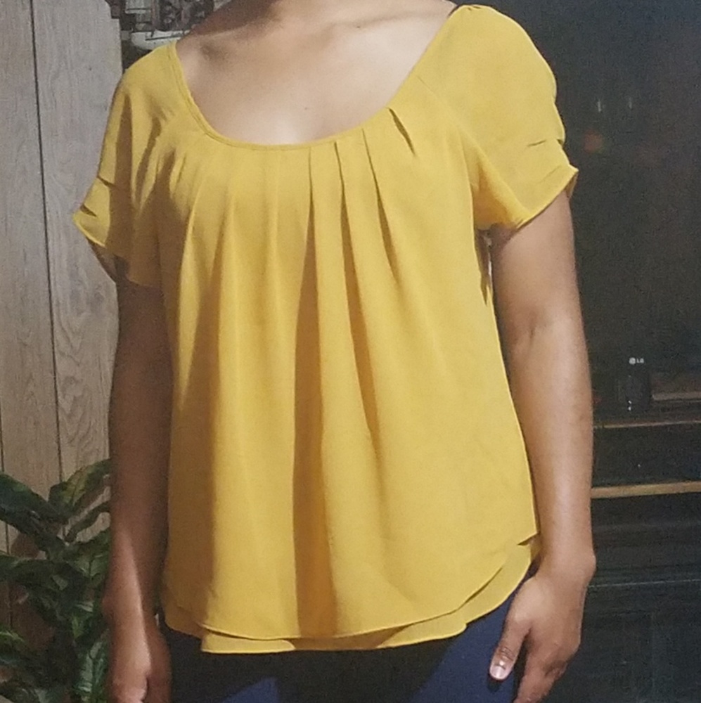 Yellow Blouse by Forever 21